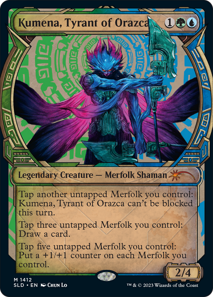 Kumena, Tyrant of Orazca (Rainbow Foil) [Secret Lair Drop Series] - Magic: The Gathering - Card Brawlers | Quebec | Canada |