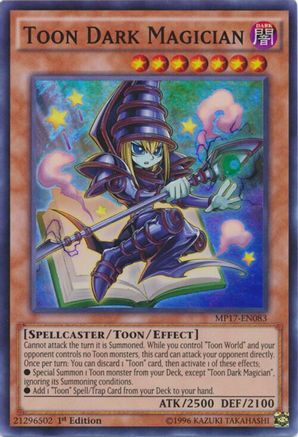 Toon Dark Magician [MP17-EN083] Super Rare - Yu-Gi-Oh! - Card Brawlers | Quebec | Canada |