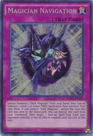 Magician Navigation [MP17-EN110] Secret Rare - Yu-Gi-Oh! - Card Brawlers | Quebec | Canada |