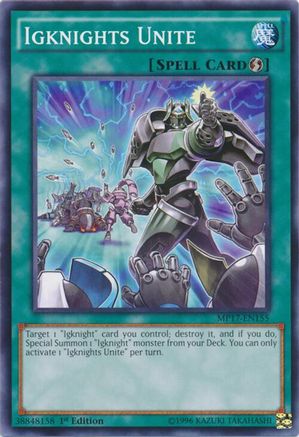 Igknights Unite [MP17-EN155] Common - Yu-Gi-Oh! - Card Brawlers | Quebec | Canada |