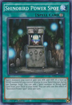Shinobird Power Spot [MP17-EN214] Common - Yu-Gi-Oh! - Card Brawlers | Quebec | Canada |