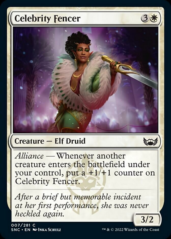 Celebrity Fencer [Streets of New Capenna] - Magic: The Gathering - Card Brawlers | Quebec | Canada |