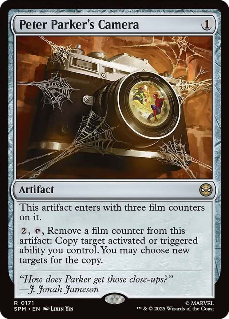 Peter Parker's Camera [Marvel's Spider-Man] - Magic: The Gathering - Card Brawlers | Quebec | Canada |
