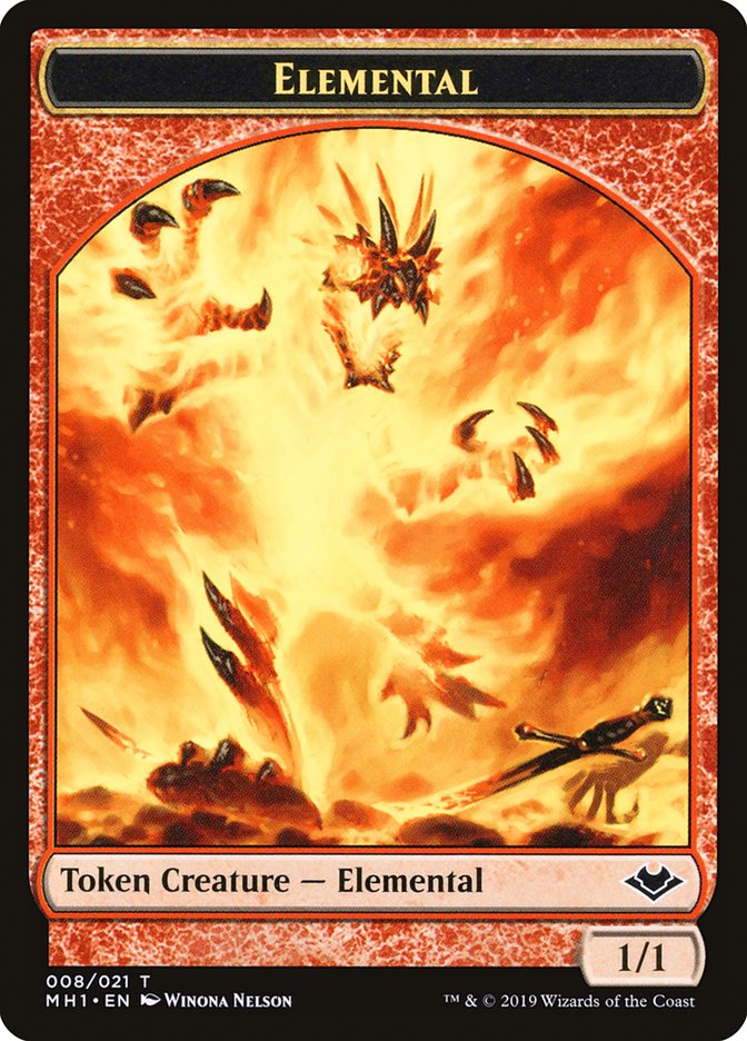 Elemental Token (008/021) [Modern Horizons Tokens] - Magic: The Gathering - Card Brawlers | Quebec | Canada |
