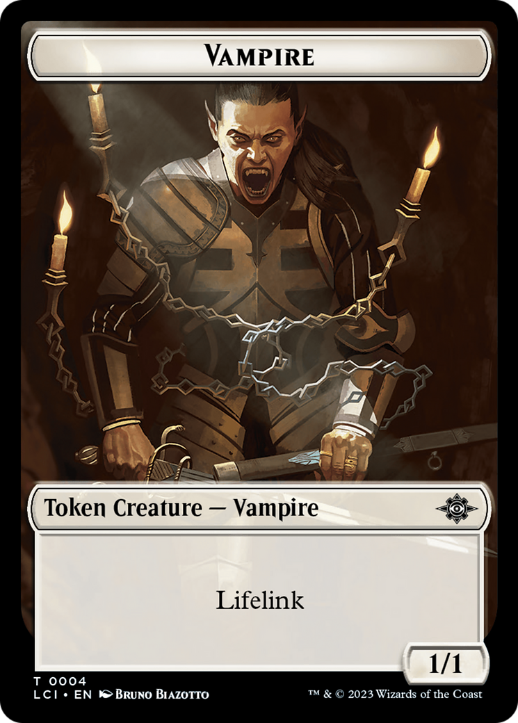 Emblem - Sorin, Lord of Innistrad // Vampire (0004) Double-Sided Token [The Lost Caverns of Ixalan Commander Tokens] - Magic: The Gathering - Card Brawlers | Quebec | Canada |