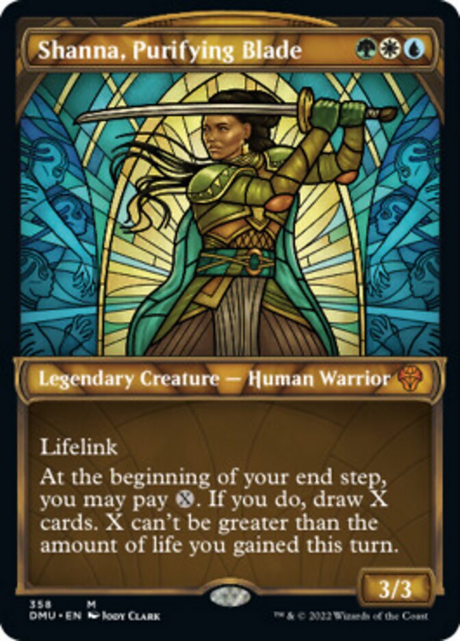 Shanna, Purifying Blade (Showcase Textured) [Dominaria United] - Magic: The Gathering - Card Brawlers | Quebec | Canada |