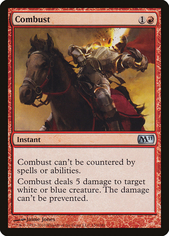 Combust [Magic 2011] - Magic: The Gathering - Card Brawlers | Quebec | Canada |