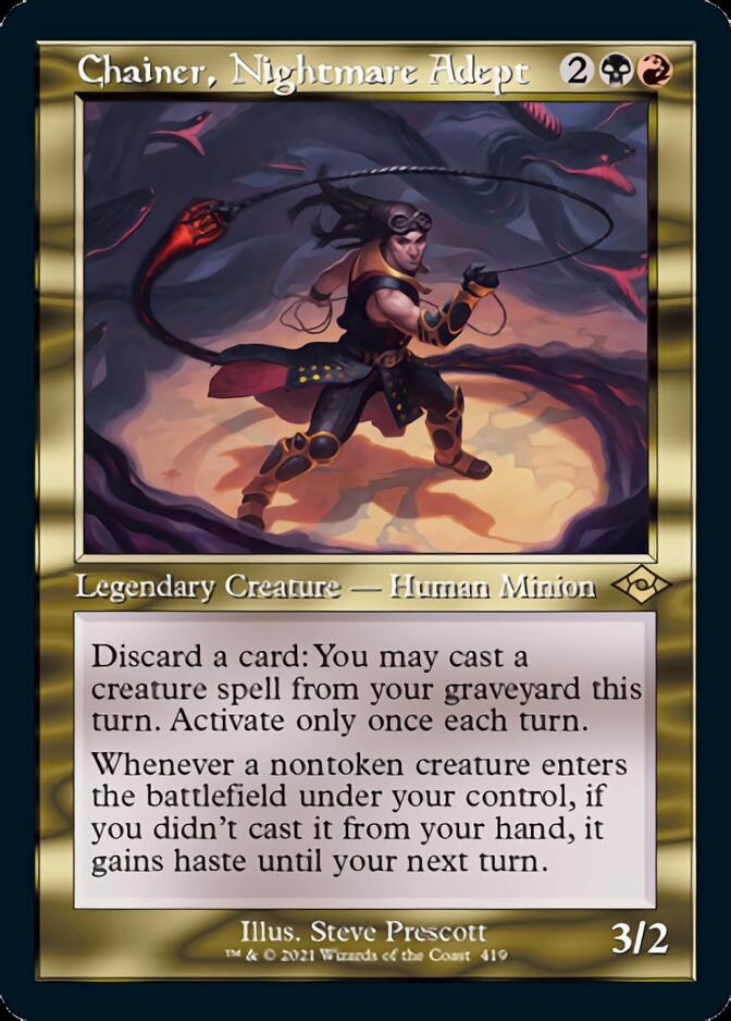 Chainer, Nightmare Adept (Retro) [Modern Horizons 2] - Magic: The Gathering - Card Brawlers | Quebec | Canada |