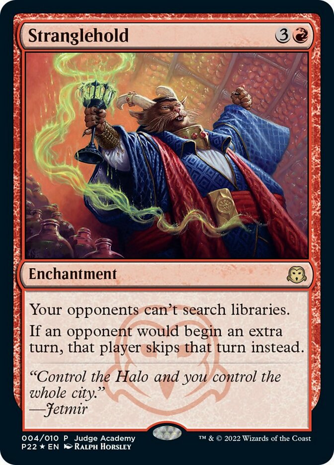 Stranglehold [Judge Gift Cards 2022] - Magic: The Gathering - Card Brawlers | Quebec | Canada |
