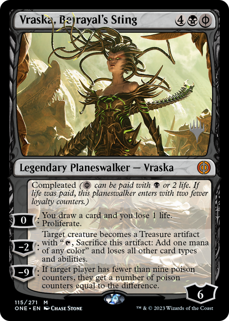 Vraska, Betrayal's Sting (Promo Pack) [Phyrexia: All Will Be One Promos] - Magic: The Gathering - Card Brawlers | Quebec | Canada |