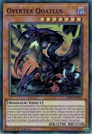 Overtex Qoatlus [EXFO-EN036] Super Rare - Yu-Gi-Oh! - Card Brawlers | Quebec | Canada |