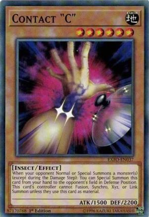 Contact "C" [EXFO-EN037] Common - Yu-Gi-Oh! - Card Brawlers | Quebec | Canada |