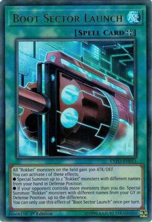 Boot Sector Launch [EXFO-EN053] Ultra Rare - Yu-Gi-Oh! - Card Brawlers | Quebec | Canada |