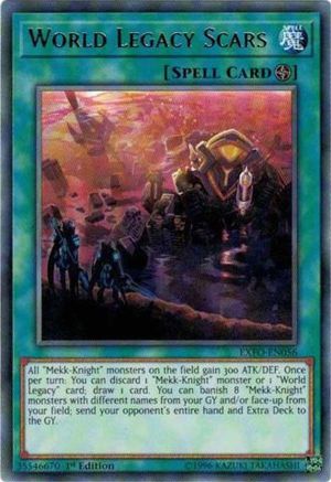 World Legacy Scars [EXFO-EN056] Rare - Yu-Gi-Oh! - Card Brawlers | Quebec | Canada |
