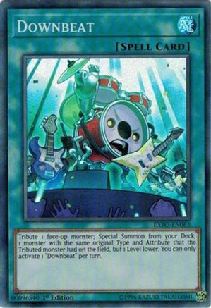 Downbeat [EXFO-EN063] Super Rare - Yu-Gi-Oh! - Card Brawlers | Quebec | Canada |