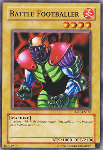 Battle Footballer [DR1-EN163] Common - Yu-Gi-Oh! - Card Brawlers | Quebec | Canada |