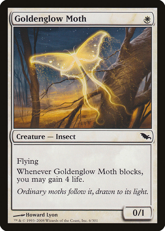 Goldenglow Moth [Shadowmoor] - Magic: The Gathering - Card Brawlers | Quebec | Canada |
