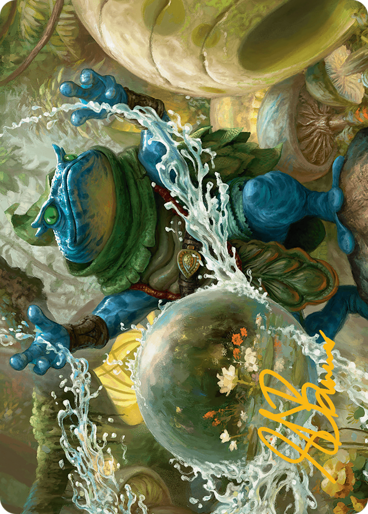 Pond Prophet Art Card (Gold-Stamped Signature) [Bloomburrow Art Series] - Magic: The Gathering - Card Brawlers | Quebec | Canada |