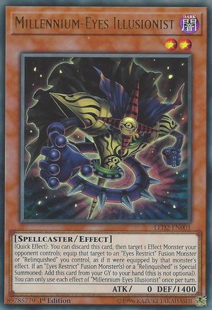 Millennium-Eyes Illusionist [LED2-EN001] Ultra Rare - Yu-Gi-Oh! - Card Brawlers | Quebec | Canada |