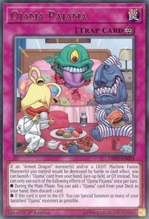 Ojama Pajama [LED2-EN024] Rare - Yu-Gi-Oh! - Card Brawlers | Quebec | Canada |