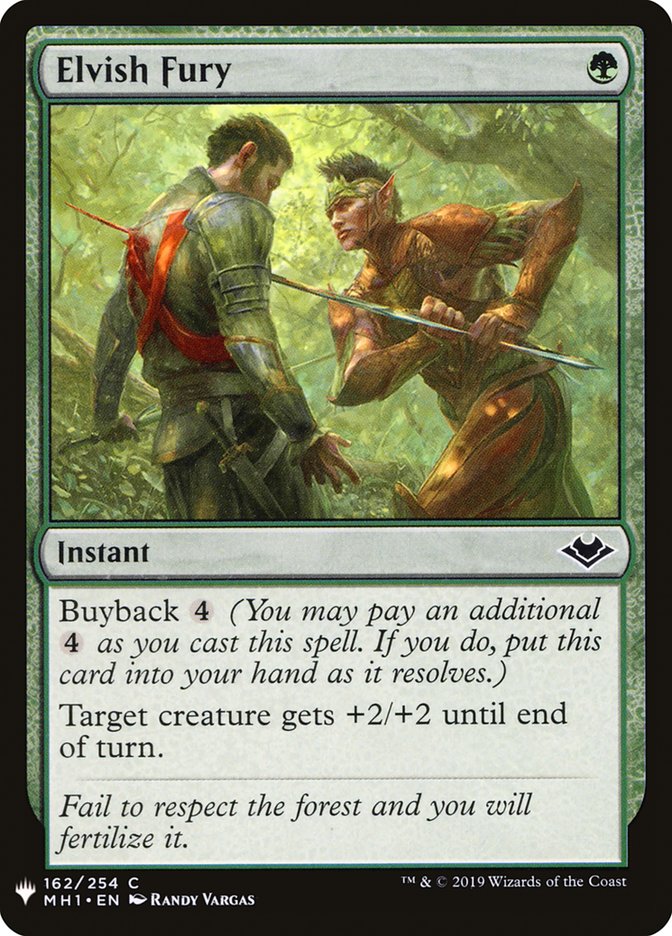 Elvish Fury [Mystery Booster] - Magic: The Gathering - Card Brawlers | Quebec | Canada |