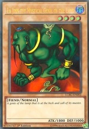 La Jinn the Mystical Genie of the Lamp [LCKC-EN002] Ultra Rare - Yu-Gi-Oh! - Card Brawlers | Quebec | Canada |