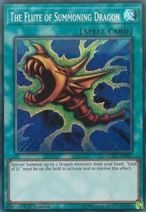 The Flute of Summoning Dragon [LCKC-EN027] Secret Rare - Yu-Gi-Oh! - Card Brawlers | Quebec | Canada |