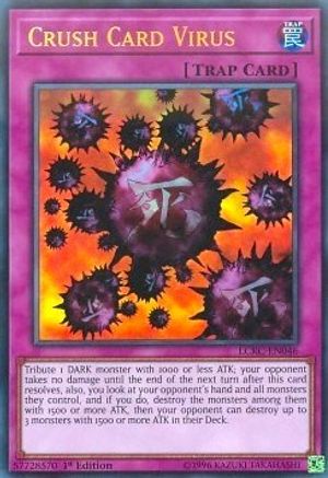 Crush Card Virus (Version 1) [LCKC-EN046] Ultra Rare - Yu-Gi-Oh! - Card Brawlers | Quebec | Canada |