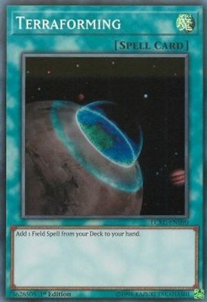 Terraforming [LCKC-EN090] Secret Rare - Yu-Gi-Oh! - Card Brawlers | Quebec | Canada |