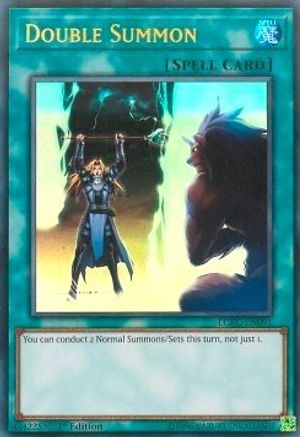Double Summon [LCKC-EN091] Ultra Rare - Yu-Gi-Oh! - Card Brawlers | Quebec | Canada |