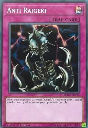 Anti Raigeki [LCKC-EN104] Secret Rare - Yu-Gi-Oh! - Card Brawlers | Quebec | Canada |