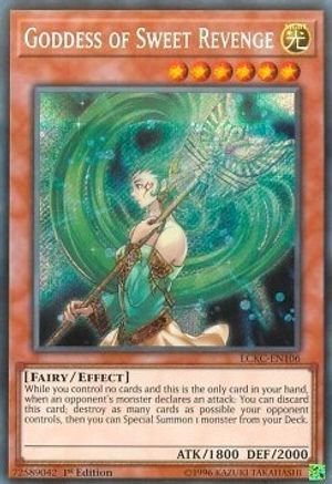 Goddess of Sweet Revenge [LCKC-EN106] Secret Rare - Yu-Gi-Oh! - Card Brawlers | Quebec | Canada |