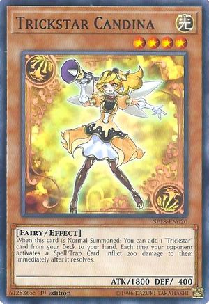 Trickstar Candina [SP18-EN020] Common - Yu-Gi-Oh! - Card Brawlers | Quebec | Canada |
