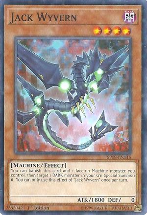 Jack Wyvern [SP18-EN016] Starfoil Rare - Yu-Gi-Oh! - Card Brawlers | Quebec | Canada |