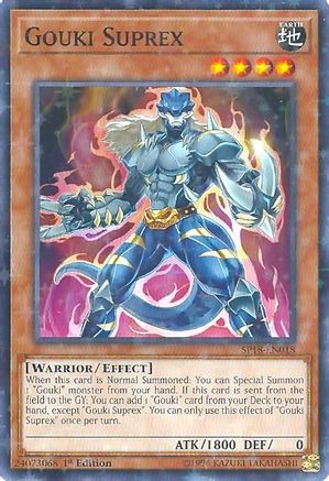 Gouki Suprex [SP18-EN018] Starfoil Rare - Yu-Gi-Oh! - Card Brawlers | Quebec | Canada |