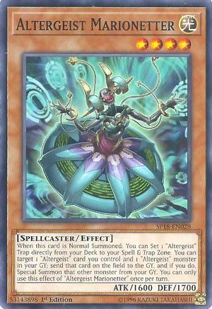 Altergeist Marionetter [SP18-EN028] Common - Yu-Gi-Oh! - Card Brawlers | Quebec | Canada |
