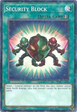 Security Block [SP18-EN038] Starfoil Rare - Yu-Gi-Oh! - Card Brawlers | Quebec | Canada |