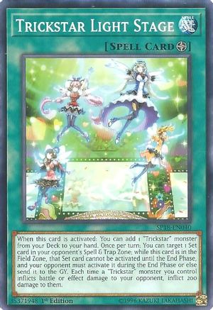 Trickstar Light Stage [SP18-EN040] Common - Yu-Gi-Oh! - Card Brawlers | Quebec | Canada |
