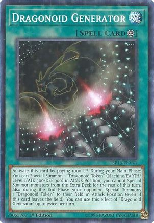 Dragonoid Generator [SP18-EN041] Starfoil Rare - Yu-Gi-Oh! - Card Brawlers | Quebec | Canada |