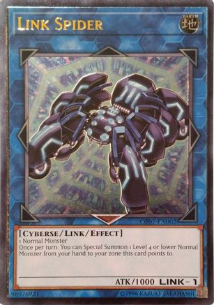 Link Spider [OP07-EN002] Ultimate Rare - Yu-Gi-Oh! - Card Brawlers | Quebec | Canada |