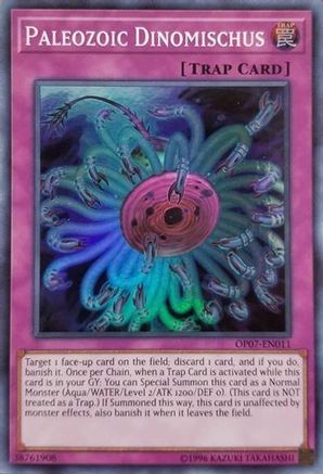 Paleozoic Dinomischus [OP07-EN011] Super Rare - Yu-Gi-Oh! - Card Brawlers | Quebec | Canada |