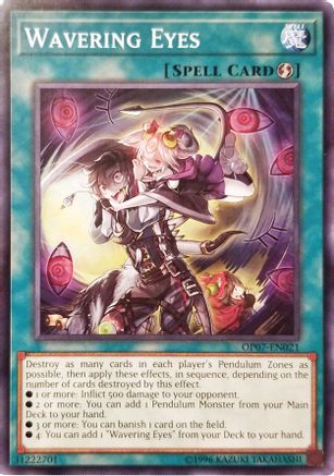 Wavering Eyes [OP07-EN021] Common - Yu-Gi-Oh! - Card Brawlers | Quebec | Canada |