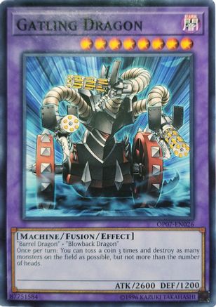 Gatling Dragon [OP07-EN026] Common - Yu-Gi-Oh! - Card Brawlers | Quebec | Canada |