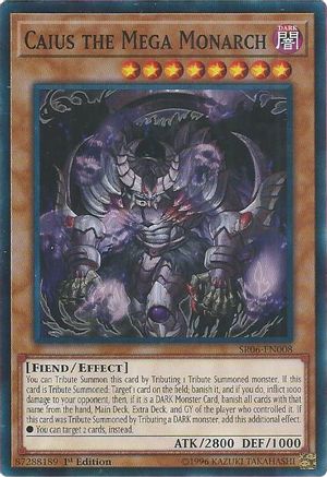 Caius the Mega Monarch [SR06-EN008] Common - Yu-Gi-Oh! - Card Brawlers | Quebec | Canada |