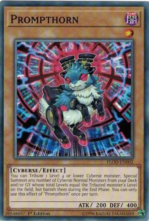 Prompthorn [FLOD-EN002] Common - Yu-Gi-Oh! - Card Brawlers | Quebec | Canada |