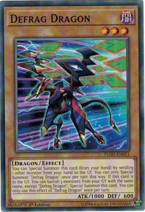 Defrag Dragon [FLOD-EN011] Common - Yu-Gi-Oh! - Card Brawlers | Quebec | Canada |