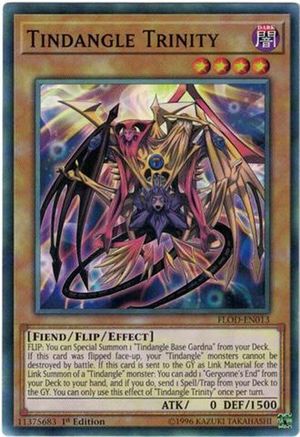 Tindangle Trinity [FLOD-EN013] Common - Yu-Gi-Oh! - Card Brawlers | Quebec | Canada |