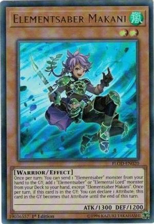 Elementsaber Makani [FLOD-EN020] Ultra Rare - Yu-Gi-Oh! - Card Brawlers | Quebec | Canada |