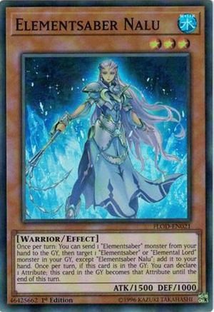 Elementsaber Nalu [FLOD-EN021] Super Rare - Yu-Gi-Oh! - Card Brawlers | Quebec | Canada |