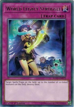 World Legacy Struggle [FLOD-EN072] Rare - Yu-Gi-Oh! - Card Brawlers | Quebec | Canada |
